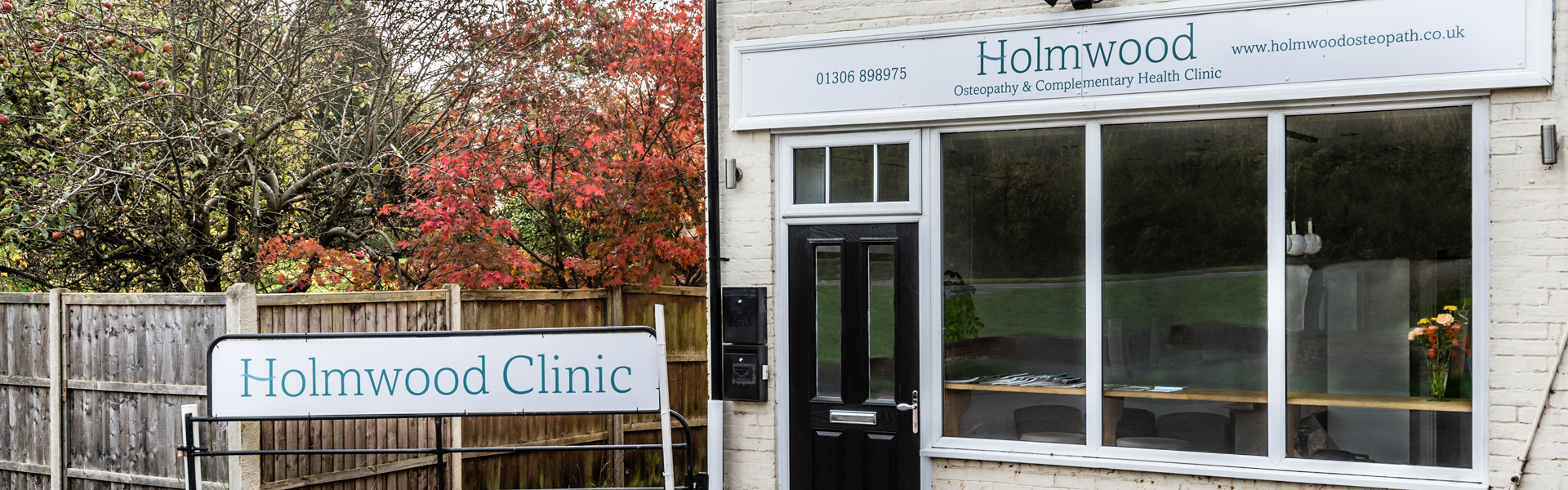 Exterior photo of Holmwood Clinic Dorking